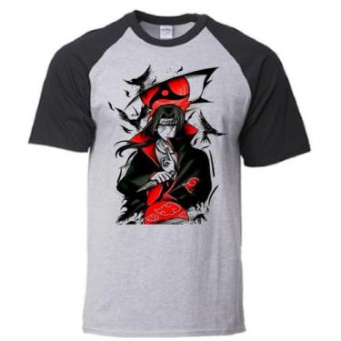 Imagem de Camiseta Itachi Uchiha Akatsuki Cla Anime Naruto - Alternativo basico,