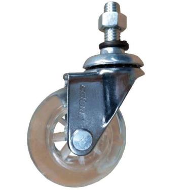 Imagem de Rodizio Giratório Gel Cristal 2 Pol.   S/freio * 9882 - Colson