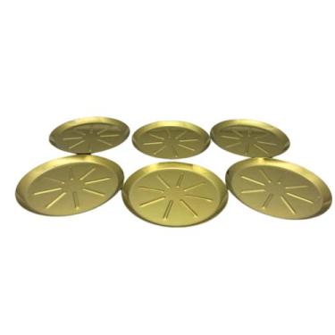 Imagem de Conjunto com 6 Porta Copos Dourado - By Fineza