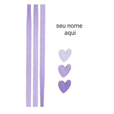 Imagem de Planner financeiro capa coração lilas - 5 - Produto Artesanal