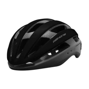 Imagem de Capacete Ciclista Bike MTB/SPEED Wind Aero High One, M, Preto, Cinza