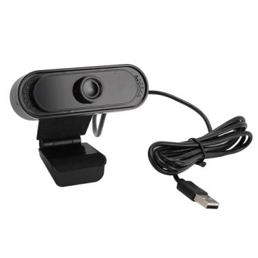 Imagem de Webcam 1080P Com Microfone, Câmera Web USB de Computador HD, Plug & Play, para Skype, para Fackbook, para Zoom, para YouTube, para Face Time