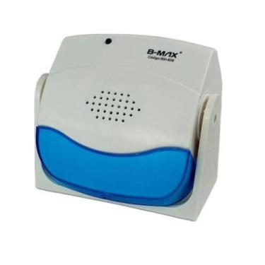 Imagem de Sensor De Presença Campainha Anunciador Sem Fio 36 Toques Ss Eletrodom