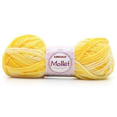 Imagem de Lã Mollet Mesclado 40g - CÍRCULO, 9368 RAIO DE SOL