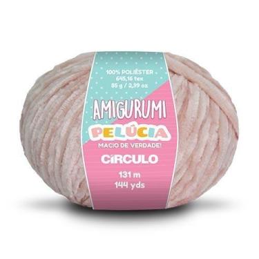 Imagem de Fio Amigurumi Pelúcia 131 metros - Círculo, 3148 macadâmia