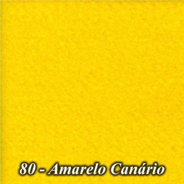 Imagem de Feltro Santa Fé Liso (0,50x1,40) - Feltros Santa Fé, 80 - AMARELO CANÁ