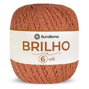 Imagem de Barbante EuroRoma Brilho Ouro 400g, 710 TELHA