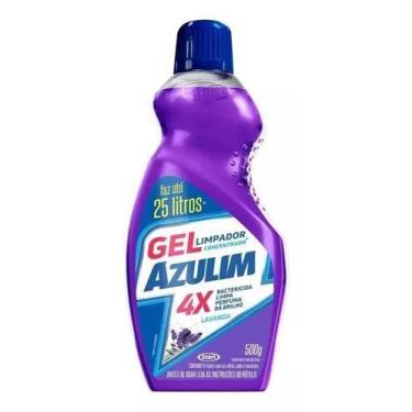 Imagem de Desinfetante Concentrado Gel 4 em 1 Azulim Lavanda 500gr