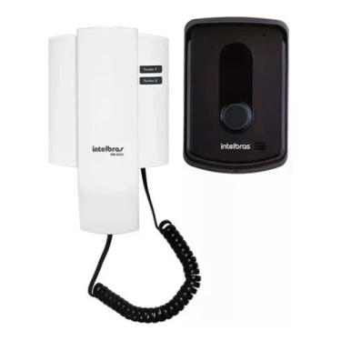 Imagem de Porteiro Elétrico Residencial Intelbras IPR 8010 - Preto e Branco