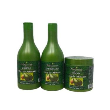 Imagem de Kit Cabelos Cacheados Abacate 500ml Maycrene