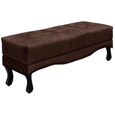 Imagem de Puff Recamier Retro Vic 160cm Suede 1102 Ezz 1102