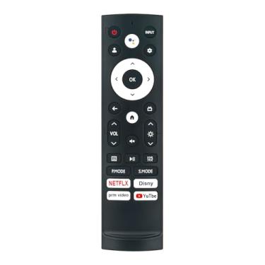 Imagem de Controle remoto de voz de substituição ERF3AE90H compatível com HISENSE Smart TV 100L5H