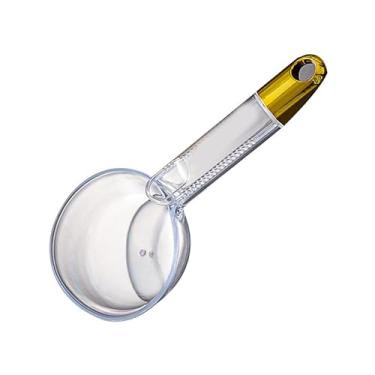 Imagem de Colher de Porção de Arroz, Design de Clipe de Colher de Copo de Arroz Conjunto de Colheres de Cozinha de 180ML Colheres de Plástico Copo Medidor de Arroz Com Alça Longa para
