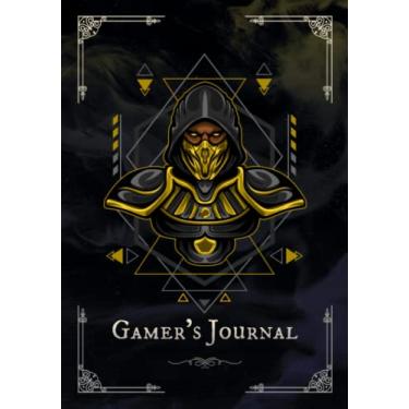 Imagem de Gamer's Journal: RPG Role Playing Game Notebook - Eternal Wizard Ninja Warrior (Gamers series)