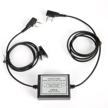 Imagem de Yinitone PRT-2K Caixa repetidor de rádio bidirecional Walkie Talkie K Porta para dois rádios portáteis Baofeng UV-5R BF-888S QuanSheng UV-K6 UV-5RPLUS UV-K58 KENWOD TYT