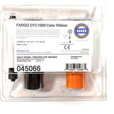 Imagem de Refil de imagens genuínas OEM | Fita de cor Fargo DTC1000 | Meio painel YMCKOK 275