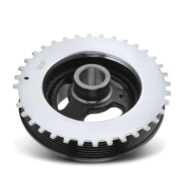 Imagem de A-Premium Polia balanceadora harmônica do motor compatível com Ford Escape 09-12, Fusion 10-12 e Lincoln MKZ 11-12 e Mazda Tribute 09-11 e Mercury Mariner 09-11, DOHC 2.5L