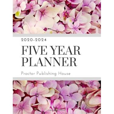 Imagem de 2020-2024: FIVE YEAR PLANNER: Beautiful Pink Floral Design - 5 Year Weekly Appointment Calendar & Business Planner - (2020-2024 Weekly Planner)