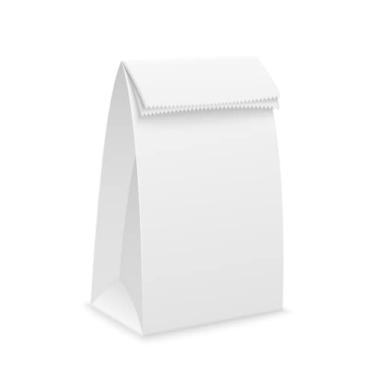 Imagem de Perfect Stix Sacos de almoço de papel, 500 peças, sacos de papel branco, sacos de lanche, sacos de mercearia kraft, sacos de papel, sacos a granel (1,8 kg, 5,1 x 8,2 x 9,8 polegadas)