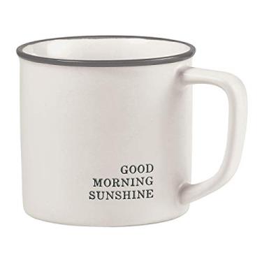 Imagem de Santa Barbara Design Studio Caneca de café Face Stoneware, 473 ml, Good Morning Sunshine (J2272)