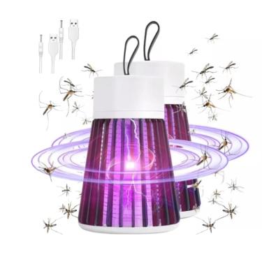 Imagem de Armadilha Mata Mosquito Repelente Led Uv Eletrônico Para Pernilongo Insetos Moscas Muriçoca Elétrico 110V/220V (4)