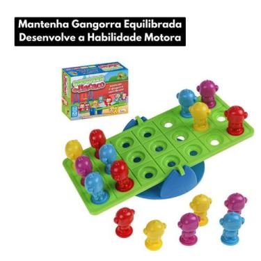 Imagem de  Jogo Gangorra Do Macaco Equilíbrio Coordenação Motora - Art Brink