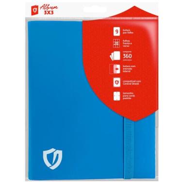 Imagem de Central Álbum Portifolio Binder 3x3 Pocket 9 Bolsos Pokemon Magic Yugi