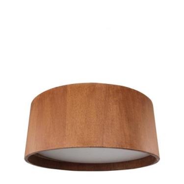Imagem de Plafon Redondo Madeira 60cm - Adrilustres, Mel