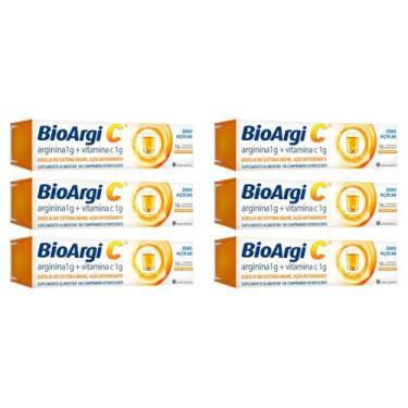 Imagem de Kit 6 Suplemento BioArgi C 16Cps - União Química