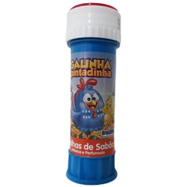 Imagem de Bolha de sabão Galinha Pintadinha Brasilfex com 1 unidade, infantil, n