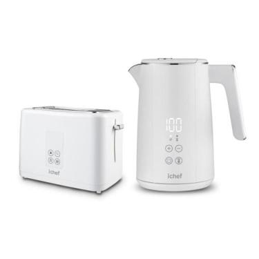Imagem de Torradeira Elétrica e Chaleira Elétrica ichef Breakfast, 220V