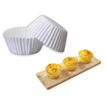 Imagem de Forminha Papel Docinho Grande N00 Branca C/5.000 (5Und) - Confesta