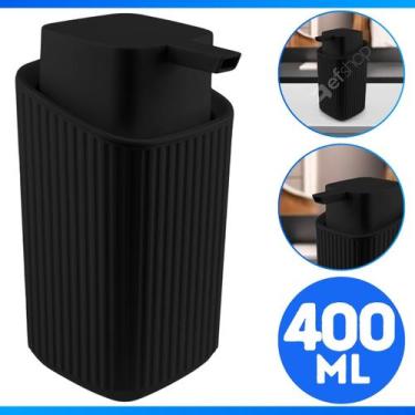 Imagem de Porta Sabonete Liquido Dispenser Álcool Gel Detergente Banheiro Cozinh