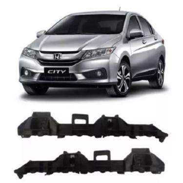 Imagem de Guia Parachoque Dianteiro Honda City Par