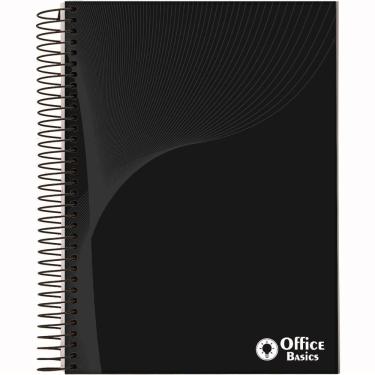 Imagem de Office Basics Caderno Universitário Liso 15 Matérias 240 Folhas Capa Dura Sortido
