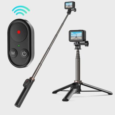 Imagem de Bastão 60cm com Controle para GoPro 12/11/10/9/8 e max - Telesin