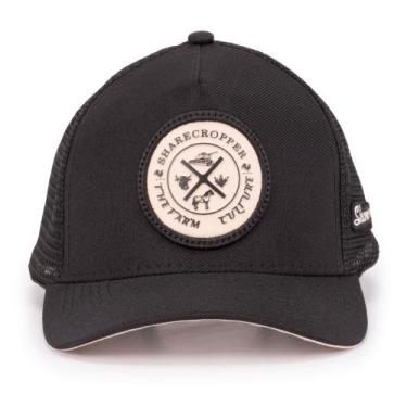 Imagem de Boné Atrevidu's Country Trucker Telinha ShareCropper, Preto, Tamanho Ú