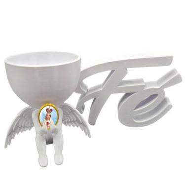 Imagem de Vasinho Imagem Nossa Senhora de Fatima Decoraçao Fe Foto - Point da Fe