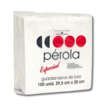 Imagem de Guardanapo de Papel Branco 29,5x30cm – Kit com 100 Unidades