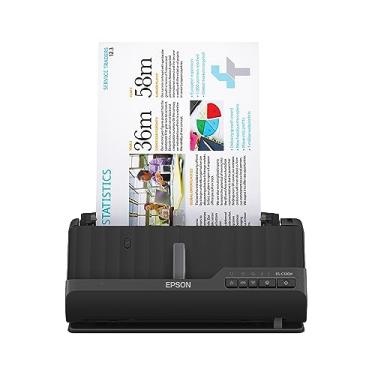 Imagem de Epson Scanner de documentos compacto sem fio Workforce ES-C320W com digitalização frente e verso e alimentador automático de documentos (ADF) para PC e Mac