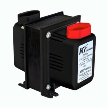 Imagem de Autotransformador KF, 1050VA, Bivolt  110V/ 220V, Slim, Preto- TRF0894