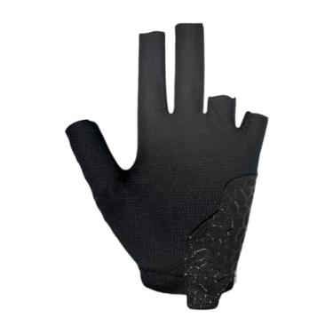 Imagem de rockible Luga de bilhar três dedos, luva de sinuca confortável para jogos internos, Grey L