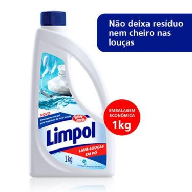 Imagem de Detergente em pó para máquinas de lavar louças 1kg - Limpol Bombril