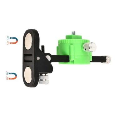 Imagem de Suporte De Parede C/ Íma Para Nível Laser + Chapa + Adapador - Mave La