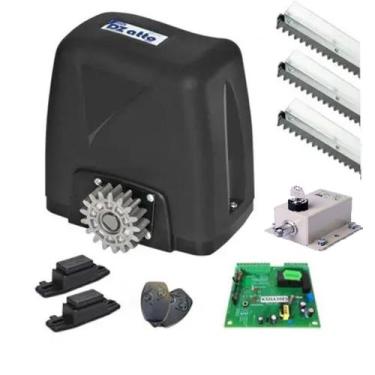Imagem de Kit portão mais seguro com Motor Rossi Dz Atto Turbo Portão De Correr 