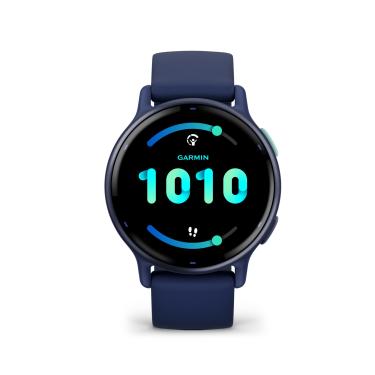 Imagem de Garmin Relógio Vivoactive 5 Azul Marinho com Monitor Cardíaco de Pulso e GPS