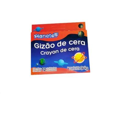Imagem de Giz De Cera, Planet, 12 Cores