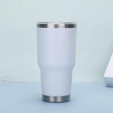 Imagem de Castrap Caneca De Viagem De Aço Inoxidável 304, Copo De Carro Isolado A Vácuo De Grande Capacidade De 30 onças, Copo De Cerveja De Parede Dupla Para Uso Ao Ar Livre (5)