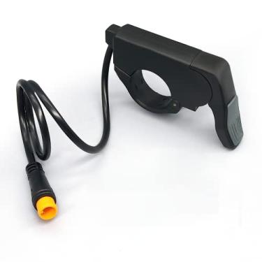 Imagem de MUSELK Conector À Prova D'Água Para E-Bike De 3 Pinos, Acelerador Polegar Compatível Com Adaptação Mão Esquerda/Direita 36V/48V 60V/72V, Acessórios Bicicleta E Scooter Elétrica, Motor Dedo