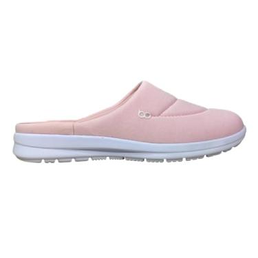 Imagem de Mule Boaonda Feminina Fresh Slip On Confortável Palmilha Anatômica Casual e Antiderrapante Ideal para Uso Diário Leve e Flexível (Rosa, BR, Adulto, Numérico, 36)